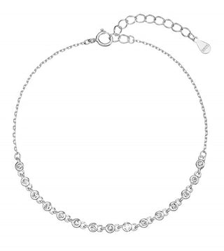 Evolution Group Bracciale In Argento Scintillante Con Zirconi Trasparenti 13031.1