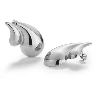 Evolution group Drops steel dangling Orecchini ZETHEA