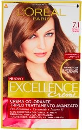 L Oreal Paris Excellence Creme Krem Koloryzujący 7.1 Popielaty Blond 