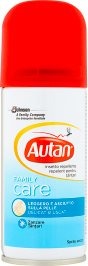 Autan Spray Secco Per La Cura Della Famiglia 100 Ml