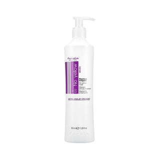 Fanola, no yellow, extra purple pigment, cream mask for hair treatment, for strengthening, 350 ml