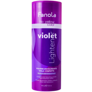 Fanola Ingen gulfiolett lilla blekepulver 450g