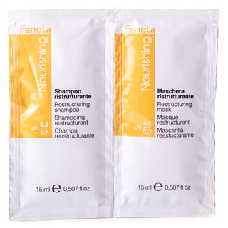 Fanola Coffret Shampoing Masque Nourrissant 15 ml 15 ml