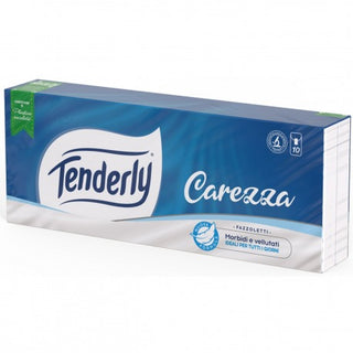 Tenderly Fazzoletti Carezza 10 Pacchetti Da 9 Fazzoletti 3 Veli