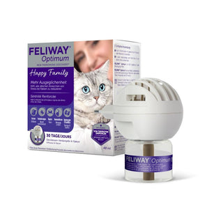 Feliway Optimum Diffusore Elettrico Serenità Rinforzata Gatto 48 ml — Diffusore ambiente