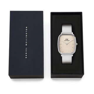 Daniel Wellington Marlon Wire Lino Argento — Orologio