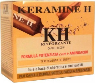 Keramina Fiale Rinforzanti Per Capelli Secchi E Sottili Avorio