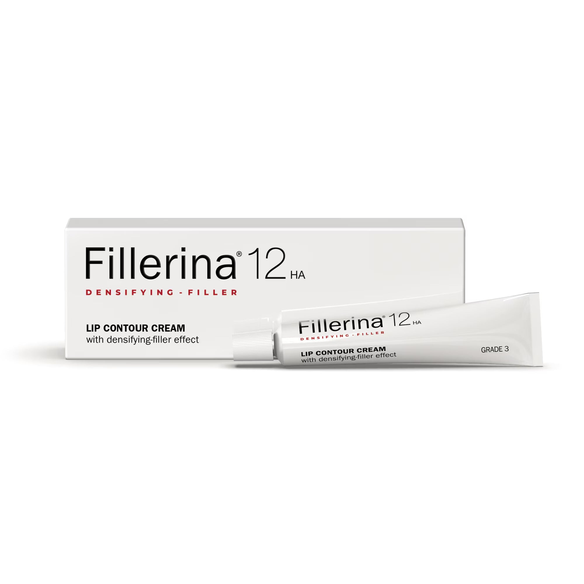 Labo Fillerina 12HA Densifying Filler Grad 3 Fugtighedsgivende og opstrammende creme til læbekontur 15 ml