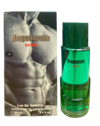 Fine perfumery Regenerate Sport Green, Eau De Toilette, per uomo, 100 ml