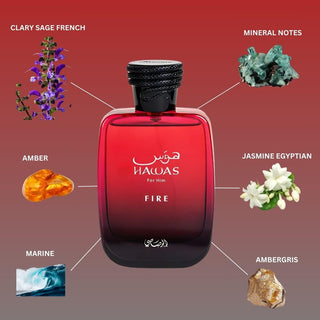 Rasasi Hawas Fire 100ml — Eau de Parfum