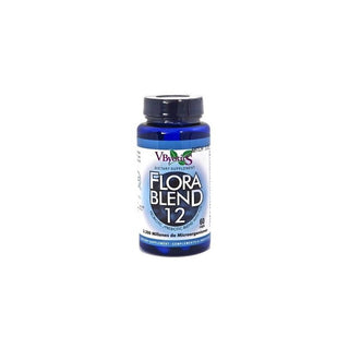 V.byotic Miscela di flora biologica 12 60 capsule — Integratore probiotici
