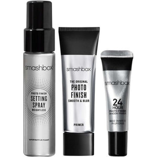 Set Smashbox: Photo Finish Matte Finish Liquid Primer 12 ml + Photo Finish Fixing Spray 30 ml + Photo Finish Eyeshadow Primer 7 ml