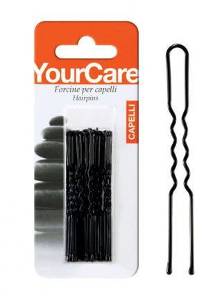 Komet Тяжёлые коричневые шпильки 2, 12 шт. 