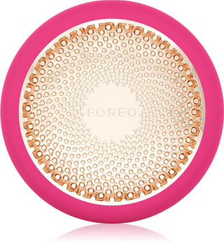 Foreo מכשיר קולי Ufo™ 3 5 ב-1 להאצת ההשפעות של מסכת הפנים בצבע פוקסיה