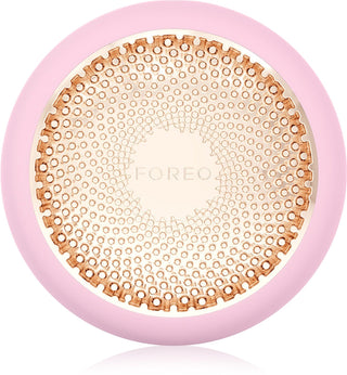 Foreo מכשיר קולי 5 ב-1 של Ufo™ 3 להאצת ההשפעות של מסכת הפנים הוורודה מפנינה