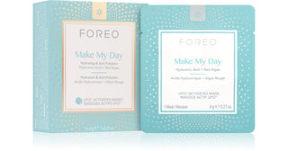Foreo מסכת פנים מגן Ufo™ Make My Day עם אפקט לחות 7 X 6 גרם
