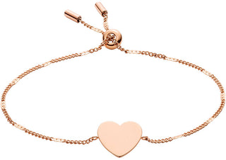 Fossil Bracciale In Bronzo Con Cuore Jf02965791