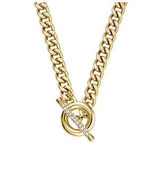 Fossil da donna Collana con crystals Carlie T-Bar JF04956710