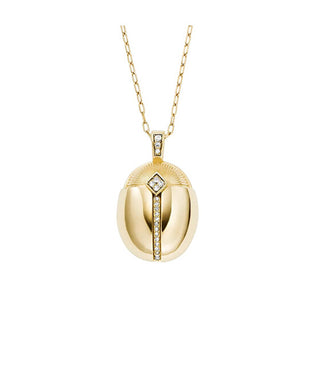 Fossil Gold-plated Collana with scarab Sutton JF04962710