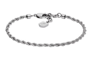 Fossil Elegante Bracciale Da Uomo In Acciaio Valis Jf04822040