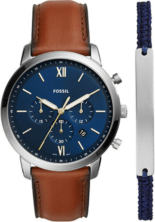 Fossil Set Regalo Neutra + Bracciale Fs5708Set