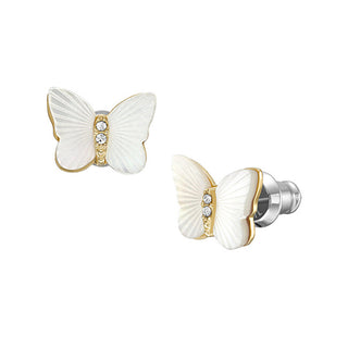 Fossil Bellissimi Orecchini Bicolore Radiant Wings Jf04422710
