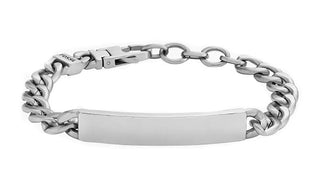 Fossil Bracciale Da Uomo In Acciaio Massiccio Jf04164040