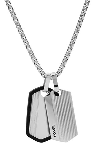 Fossil Modern da uomo Collana con stamps JF03996040