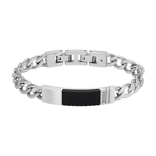 Fossil Bracciale Moderno Da Uomo In Acciaio Jf04411040