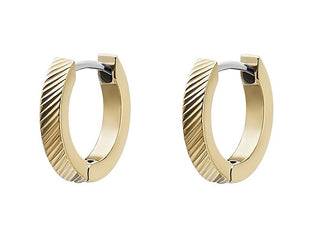 Fossil Elegantes anillos chapados en oro Harlow Jf04771710 
