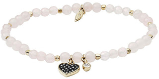 Fossil Bracciale In Quarzo Rosa Ja6922710