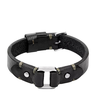 Fossil Men's robust leather Bracciale JF04946040