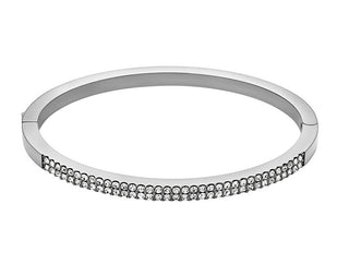 Fossil Solid steel Bracciale with Ellis Pavé crystals JF04863040