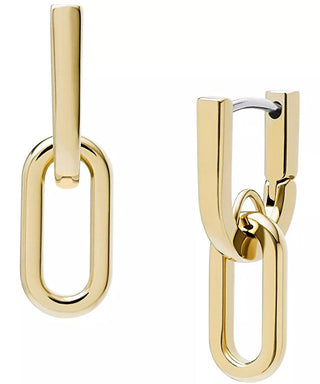 Fossil Gold-plated Orecchini with pendants JF04780710