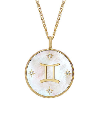 Fossil Collana Placcata Oro Gemelli Scritti Nelle Stelle Jf04840710
