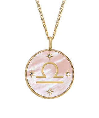 Fossil Collana Bilancia Placcata Oro Scritta Nelle Stelle Jf04844710