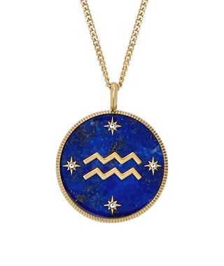 Fossil Gold-plated Collana Aquarius Written in the Stars JF04849710