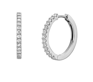 Fossil Graceful steel rings con crystals Ellis JF04802040