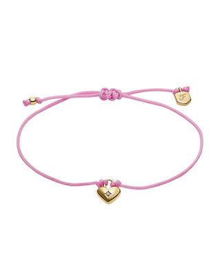 Fossil Sutton Mini Moments Heart Cord Bracciale JA7314710