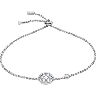 Fossil Braccialetto Glitter Argento Elliot Jfs00519040