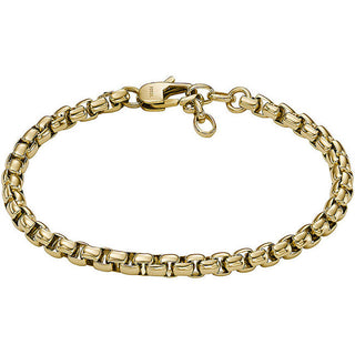 Fossil Elegante Bracciale Da Uomo Placcato Oro Jf04561710