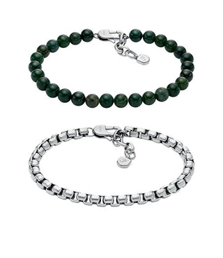 Fossil elegante set di bracciali da uomo JF04940SET