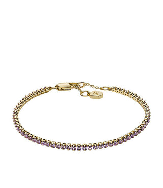 Fossil Tennis gold-plated Bracciale Ellis JA7306710