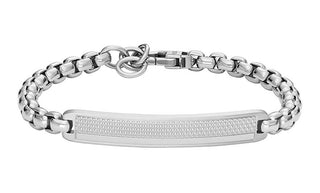Fossil Bracciale In Acciaio Da Uomo Distintivo Knox Jf04767040