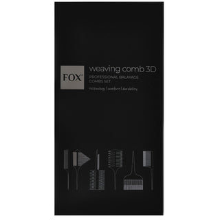Fox 3D-vävkam 6 delar