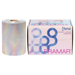 Framar Embossed Roll Aluminiu Ethereal 12,7 cm x 97,5 mt — Folie de aluminiu pentru păr