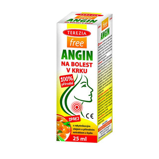 Terezia company FreeANGIN spray per sore throat 25 ml