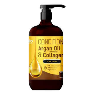 Bio naturell Olio di Argan del Marocco e Collagene, Balsamo per Capelli, Rigenerante, 946 ml