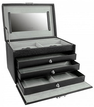 Friedrich lederwaren Jewelry Box Black / Gray Jolie 23256-21