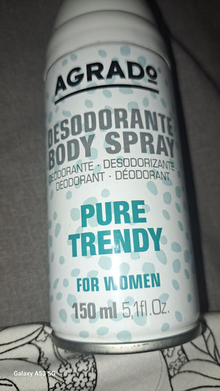 Agrado Deodorante Pure Trend — Deodorante spray